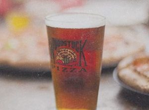 Happy hour pint beer